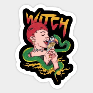 Witch Cream Sticker